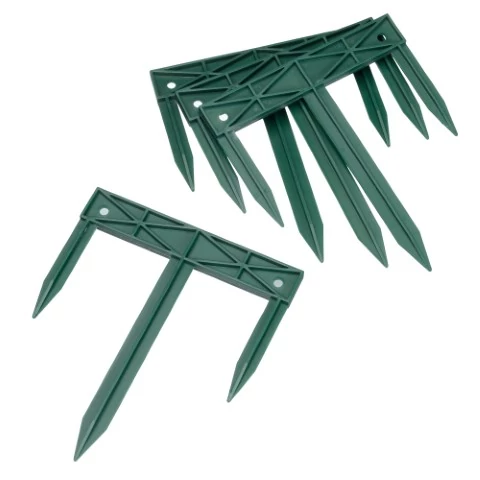 Leszúrő tüske fátyolfóliához, zöld,  4db/cs /5db/karton