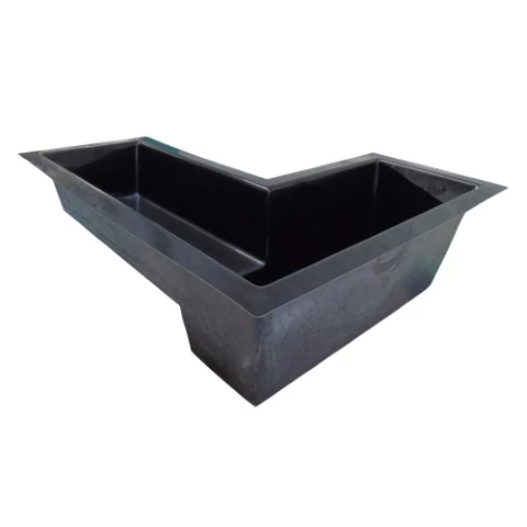 Tómeder VENUS LT0. 650 l, mélység kb.60cm,1,64m2 üvegszálas
