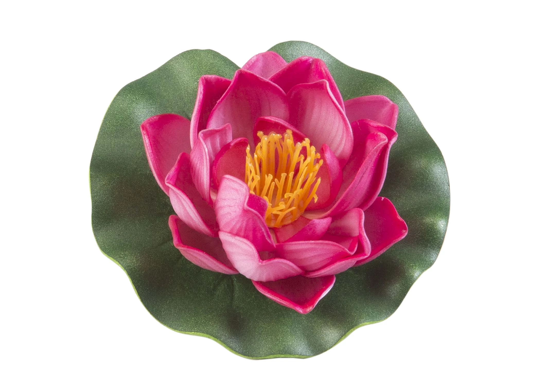 Velda dekor Lótusz virág fuchsia 10 cm