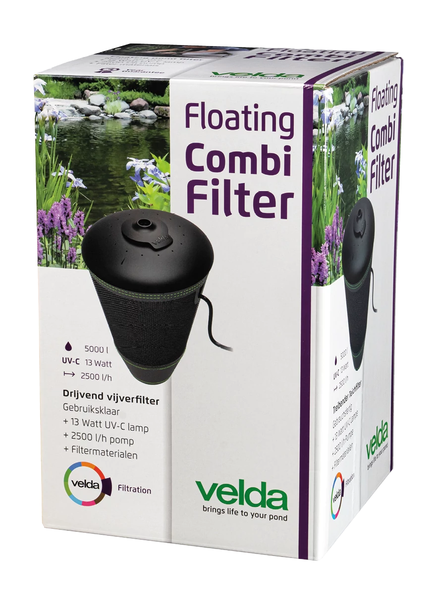 Velda Floating Combi filter 2500 l/h pumpa, 13 W UVC