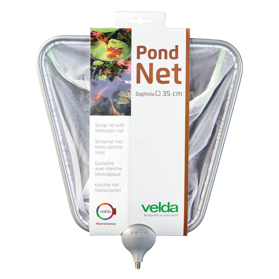 Velda Tavi háló Daphnia szögletes 35 cm
