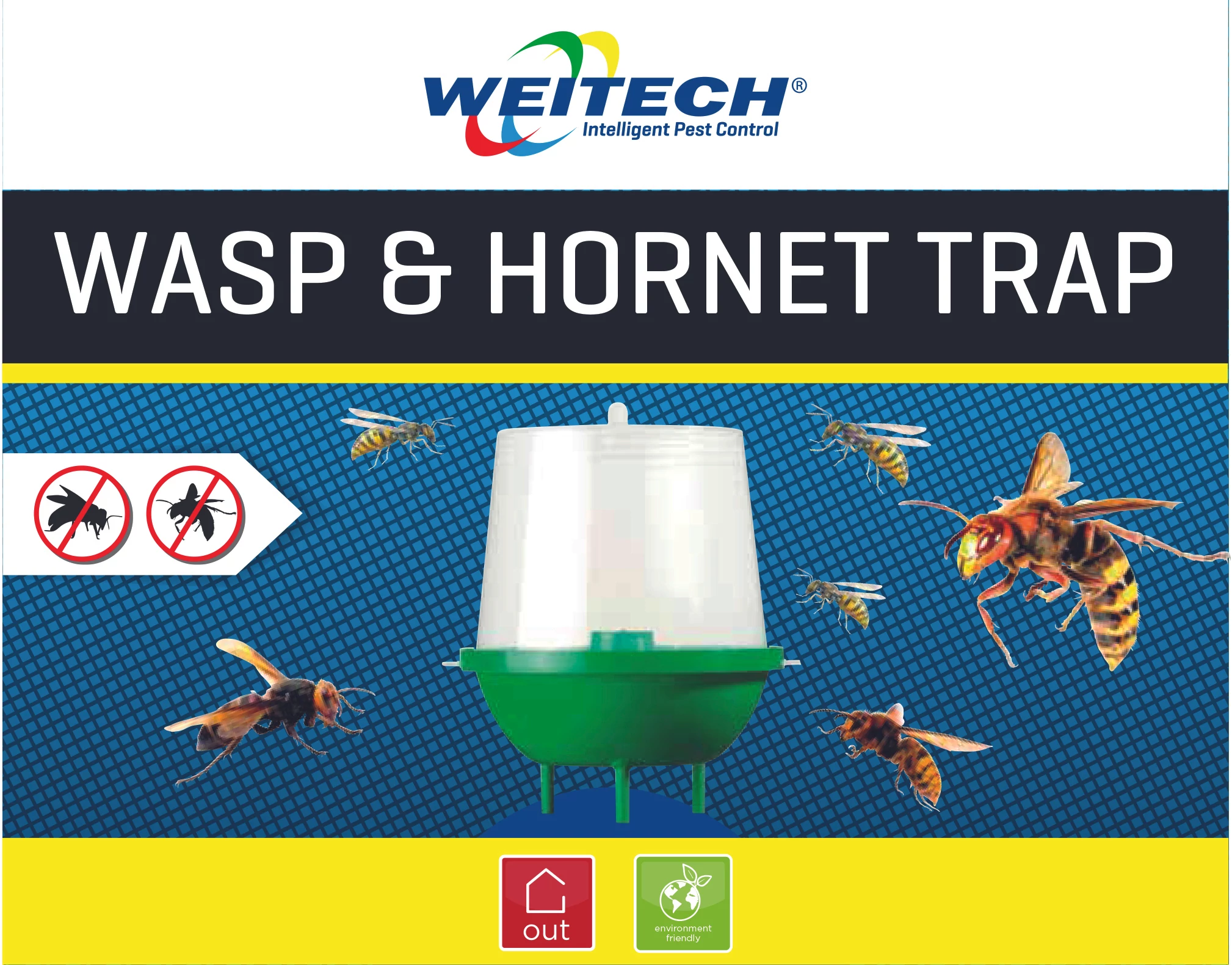 Weitech Darázs és Lódarázs csapda 12db/karton
